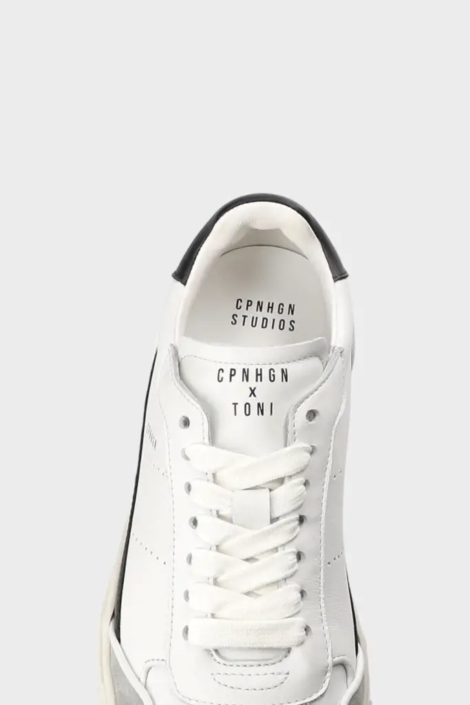 Studio Copenhagen CPH253 x Toni Garrn leather mix white/grey Schlussverkauf