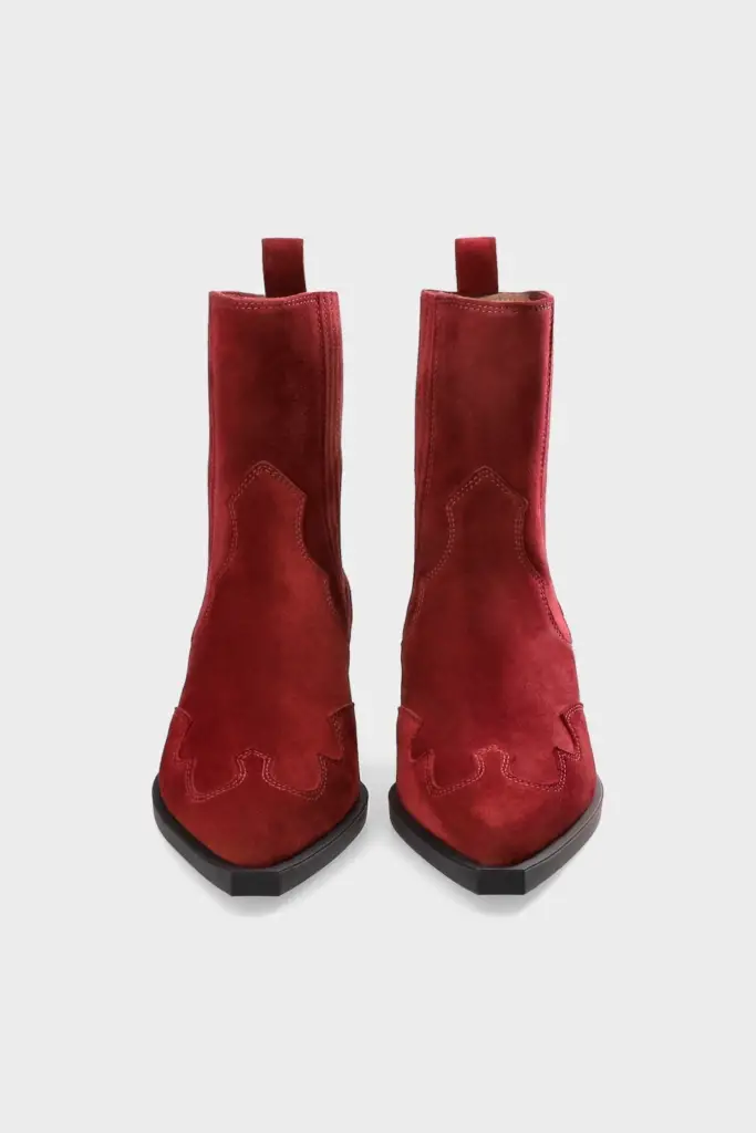 Studio Copenhagen CPH284 x Toni Garrn suede bordeaux Limitierter Zeitrabatt