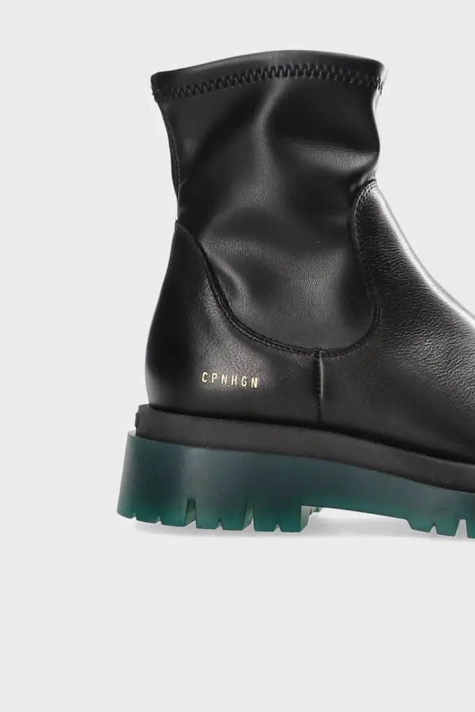 Studio Copenhagen CPH1007 leather/vegan stretch black/green Preisnachlass