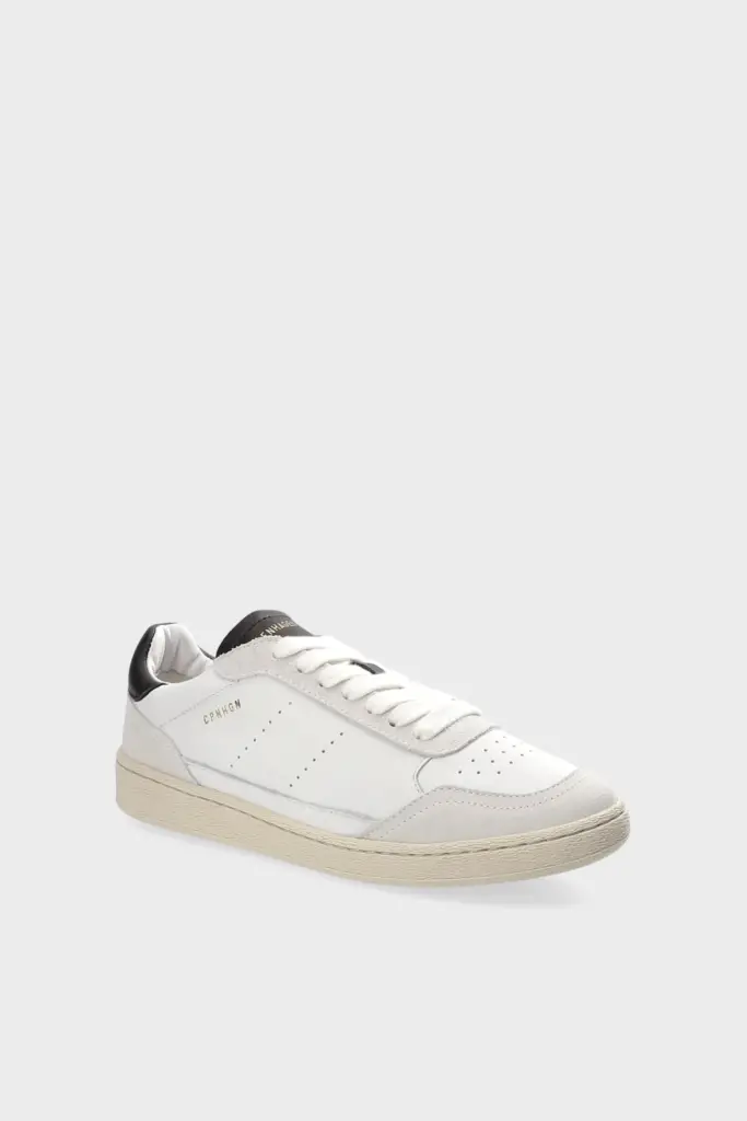 Studio Copenhagen CPH255 leather mix white/black Heißer Verkauf