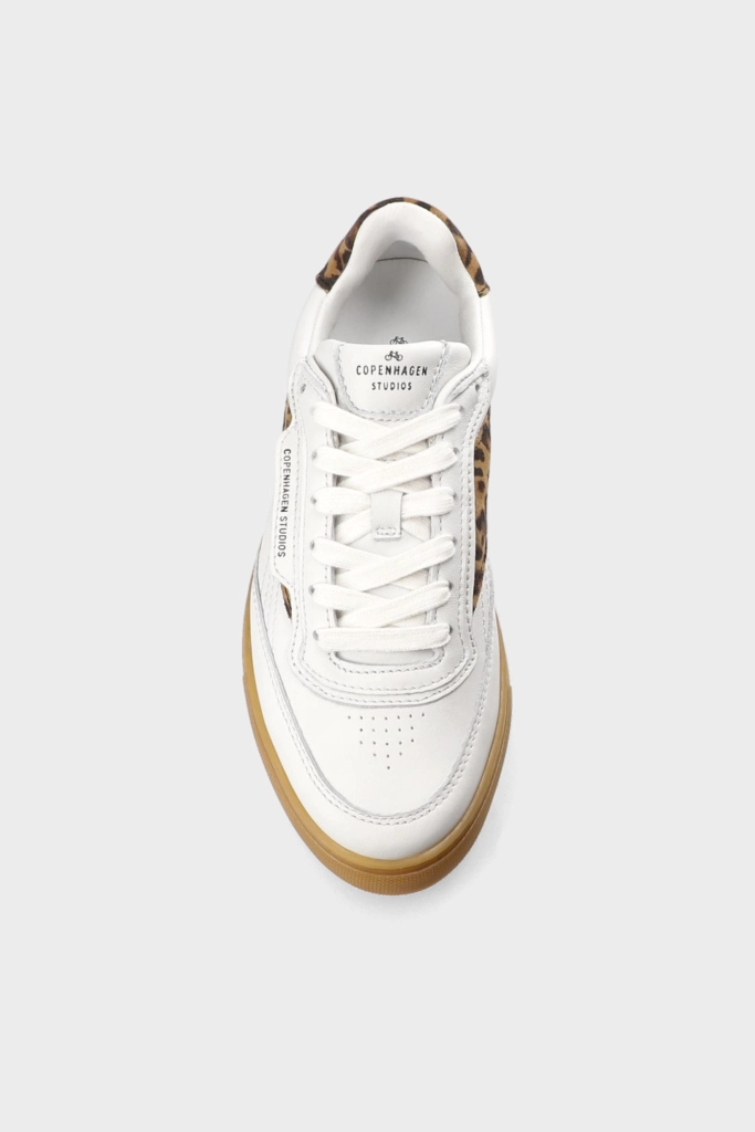 Studio Copenhagen CPH90 leather mix white/leo Zeitlich begrenztes Angebot