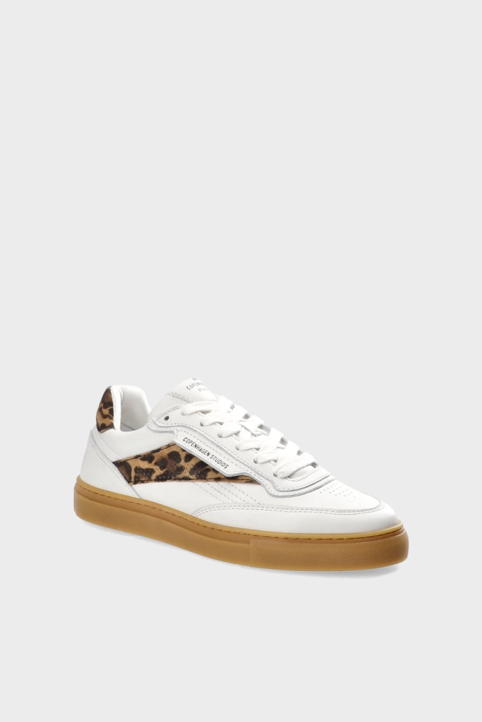 Studio Copenhagen CPH90 leather mix white/leo Zeitlich begrenztes Angebot
