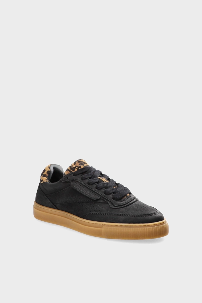 Studio Copenhagen CPH90 leather mix black/leo Begrenzte Freigabe
