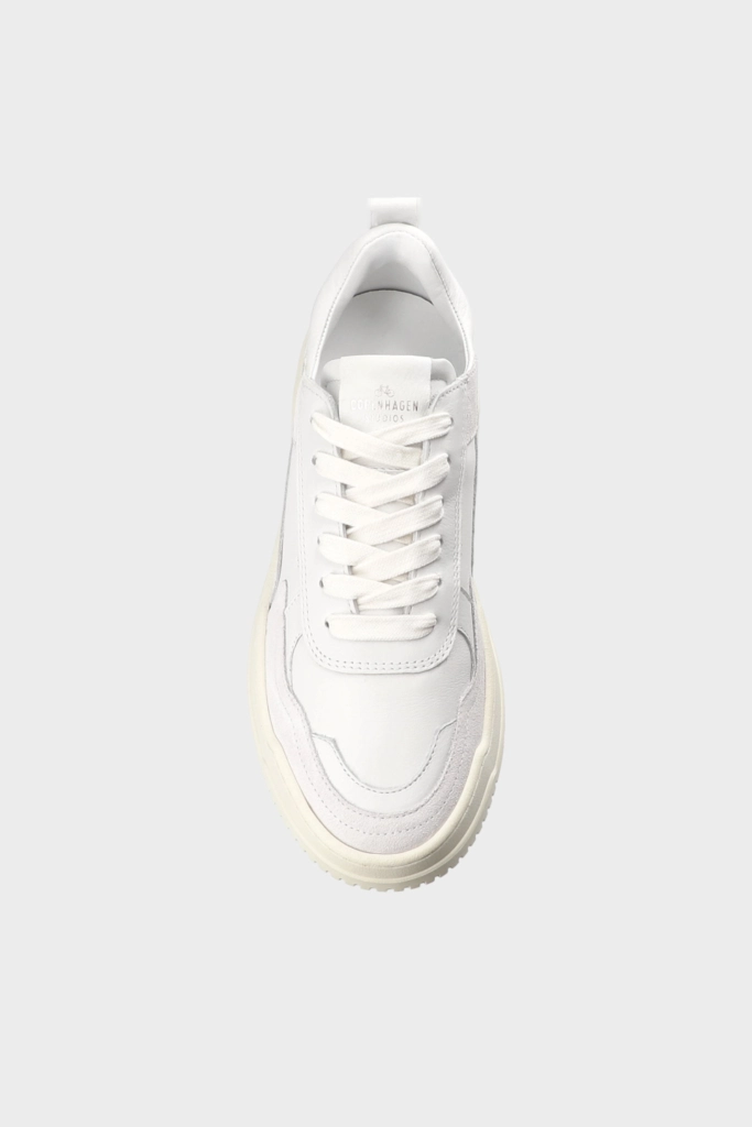 Studio Copenhagen CPH161 leather mix white Begrenzt auf 3 Tage