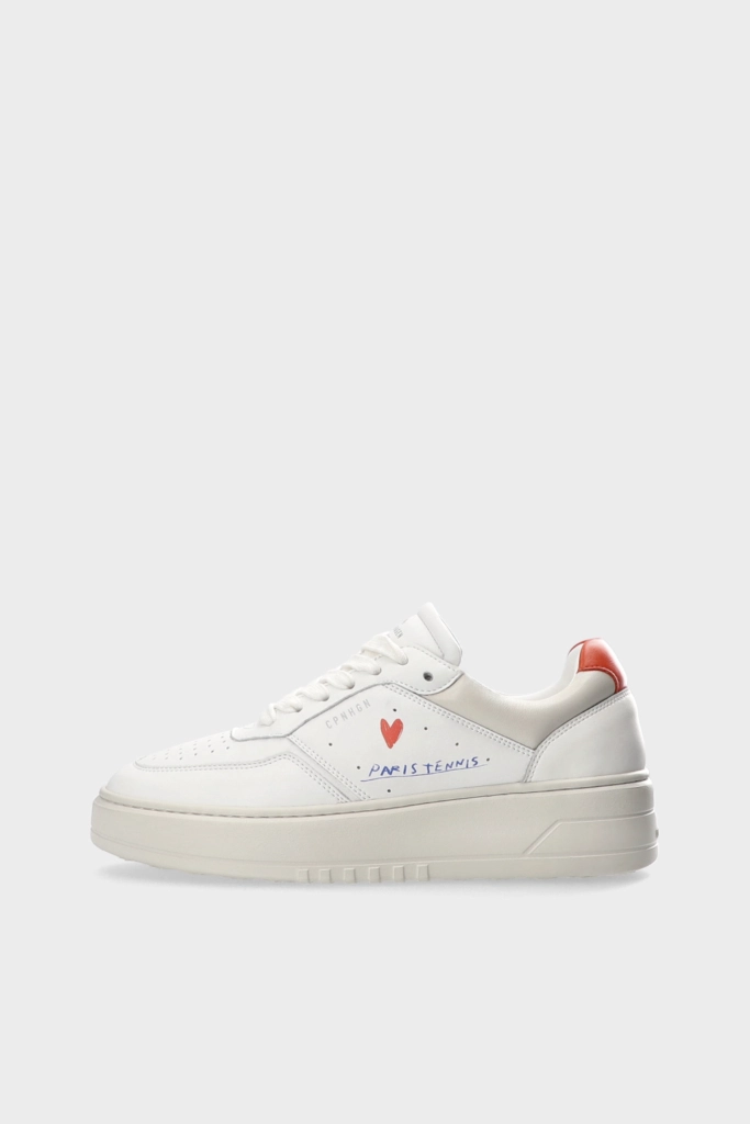 Studio Copenhagen CPH PARIS leather white/orange Flash Sale