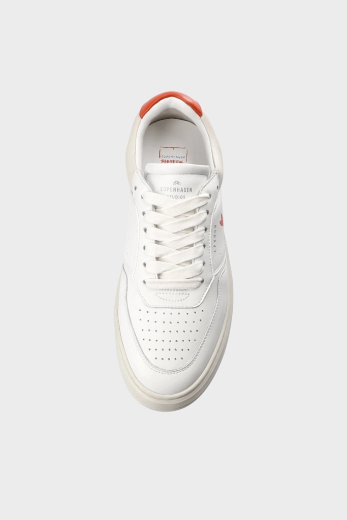 Studio Copenhagen CPH PARIS leather white/orange Flash Sale